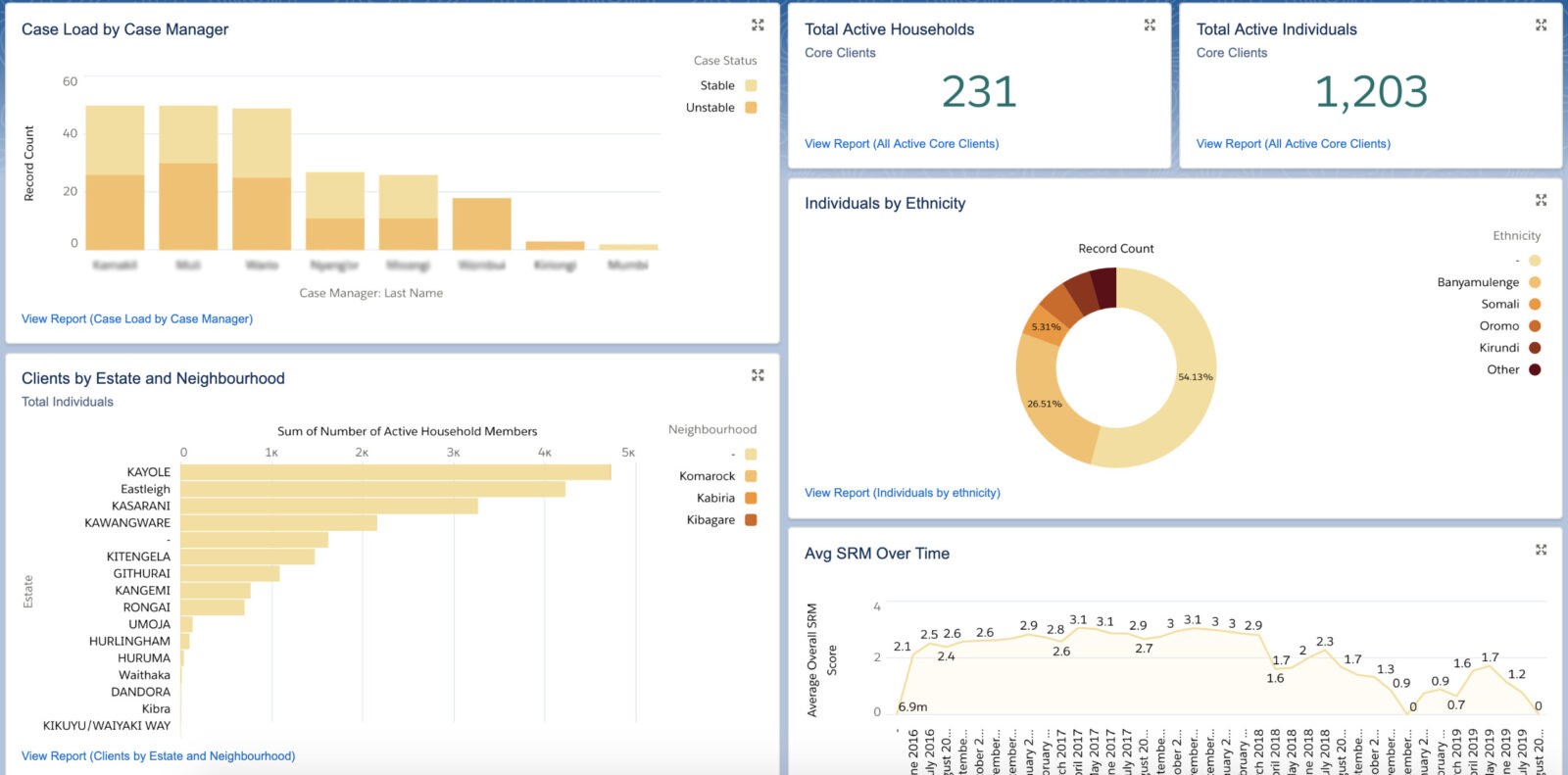 Salesforce Reports and Dashboards