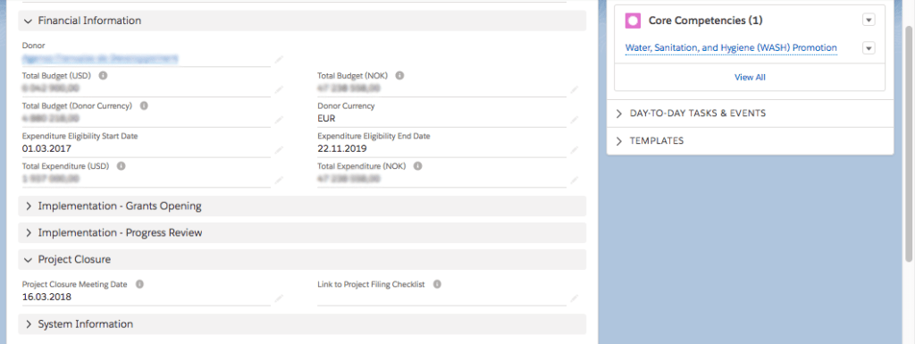 NRC project management information system (PMIS)