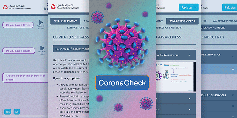 The Aga Khan University and Hospital | CoronaCheck