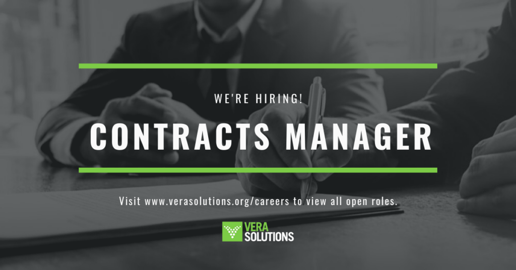 Contracts Manager | Vera Solutions