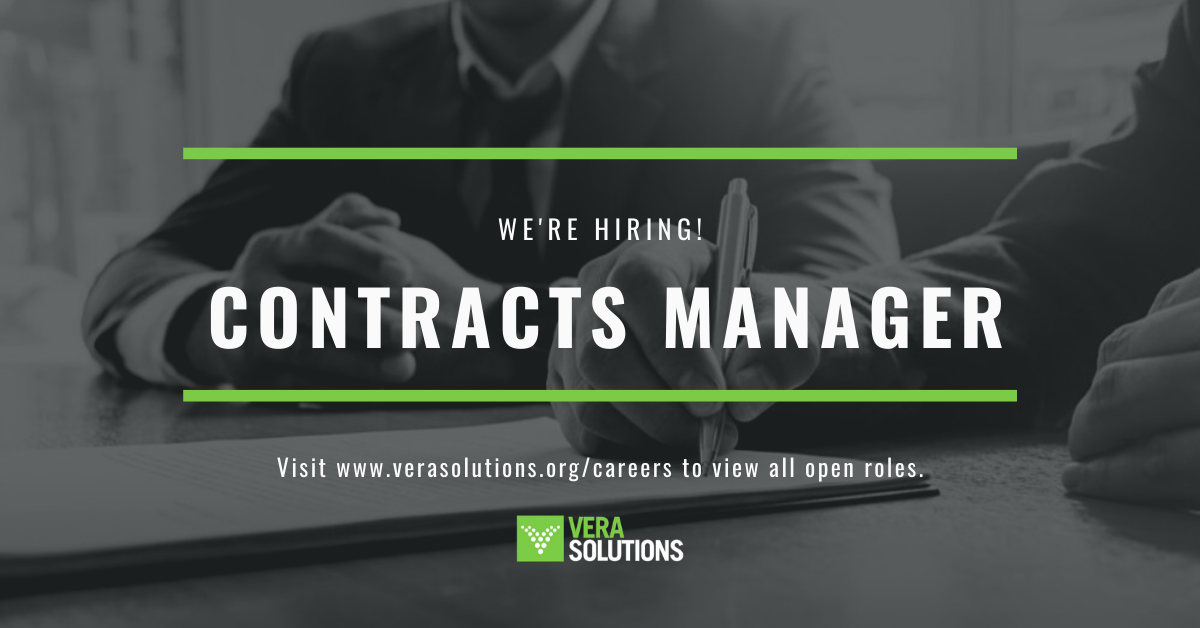 Contracts Manager | Vera Solutions