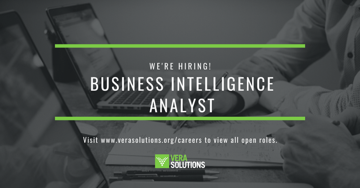 Business Intelligence Analyst Job | Vera Solutions