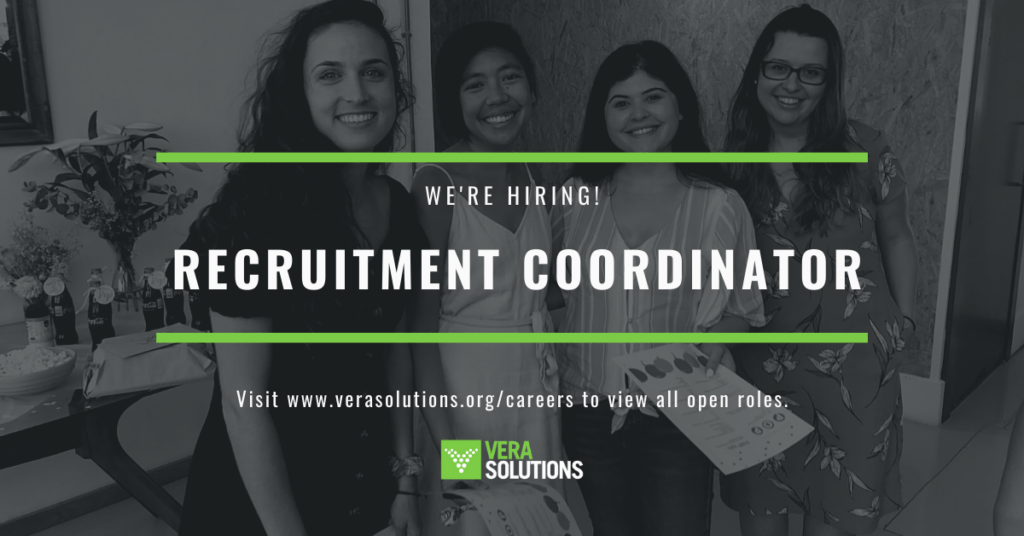 Recruitment Coordinator | Vera Solutions Jobs