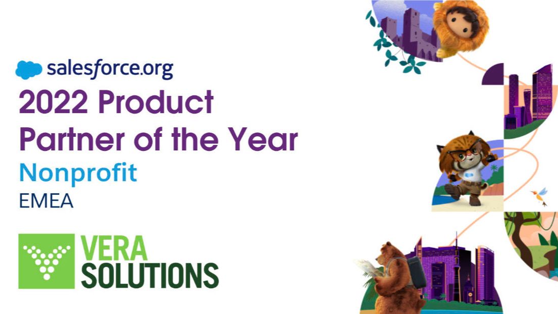 Vera Solutions wins Salesforce.org 2022 Product Partner of the Year Award