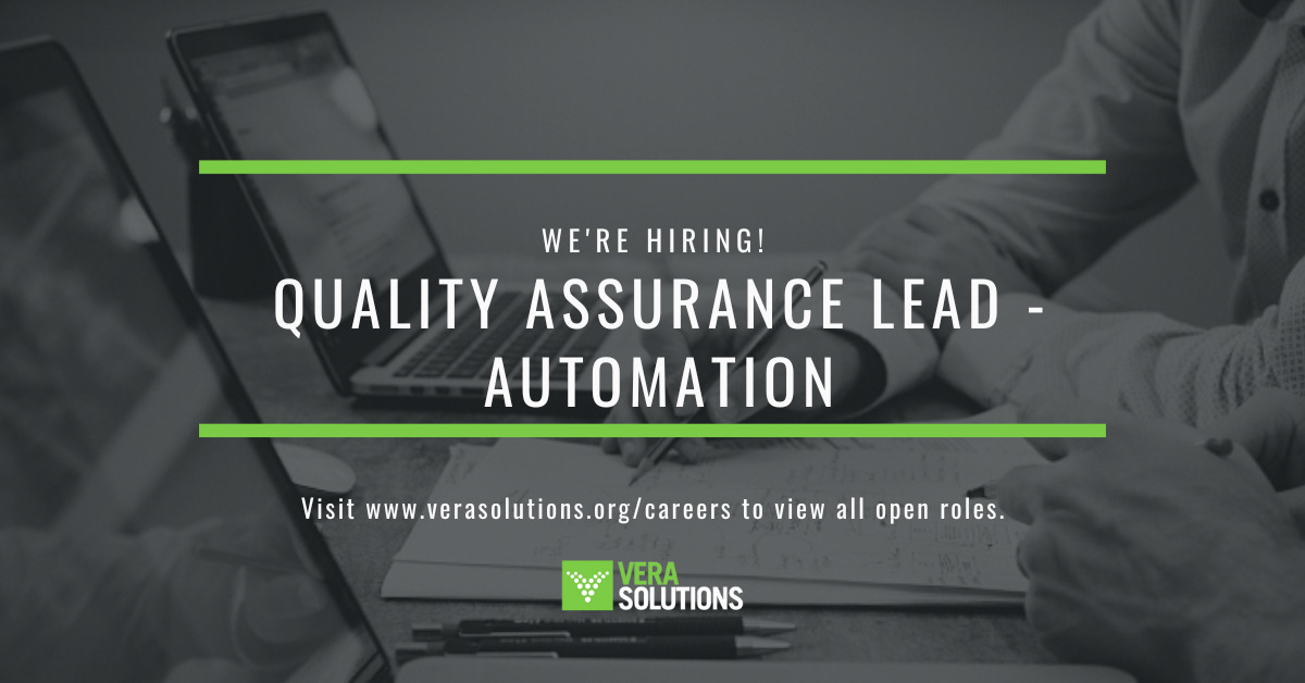 Quality Assurance Lead - Automation