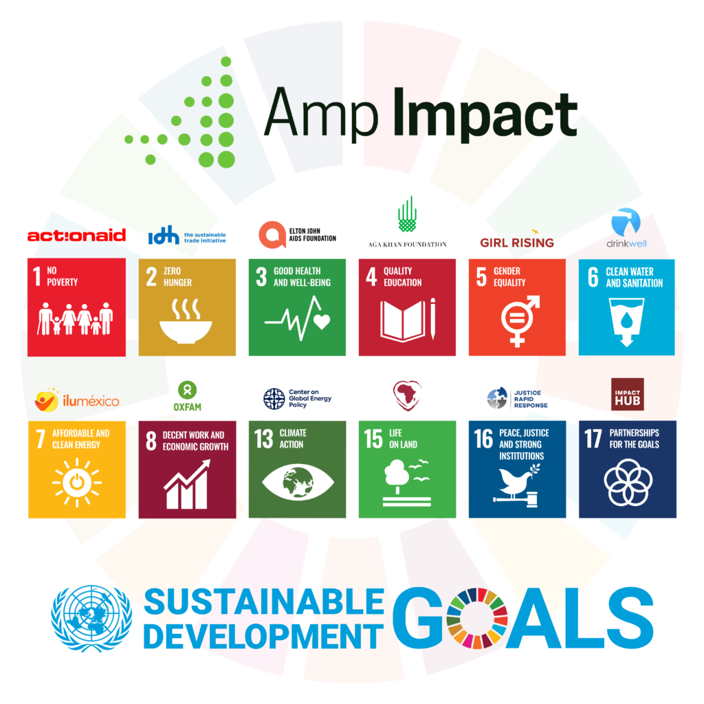 Amp Impact and the Sustainable Development Goals Infographic