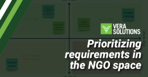Prioritizing requirements in the NGO space