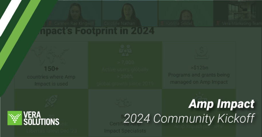 Amp Impact 2024 Community Kickoff: Vera Solutions