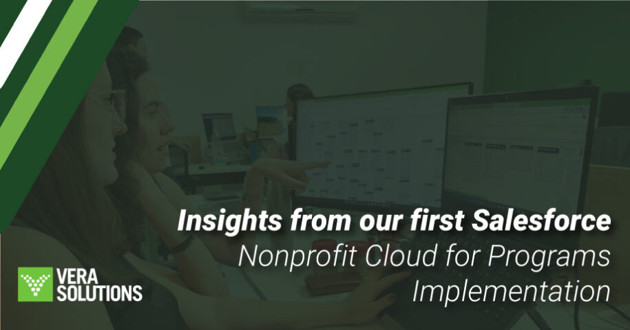 Program Solutions Salesforce NPC for Programs Implementation: Vera Solutions