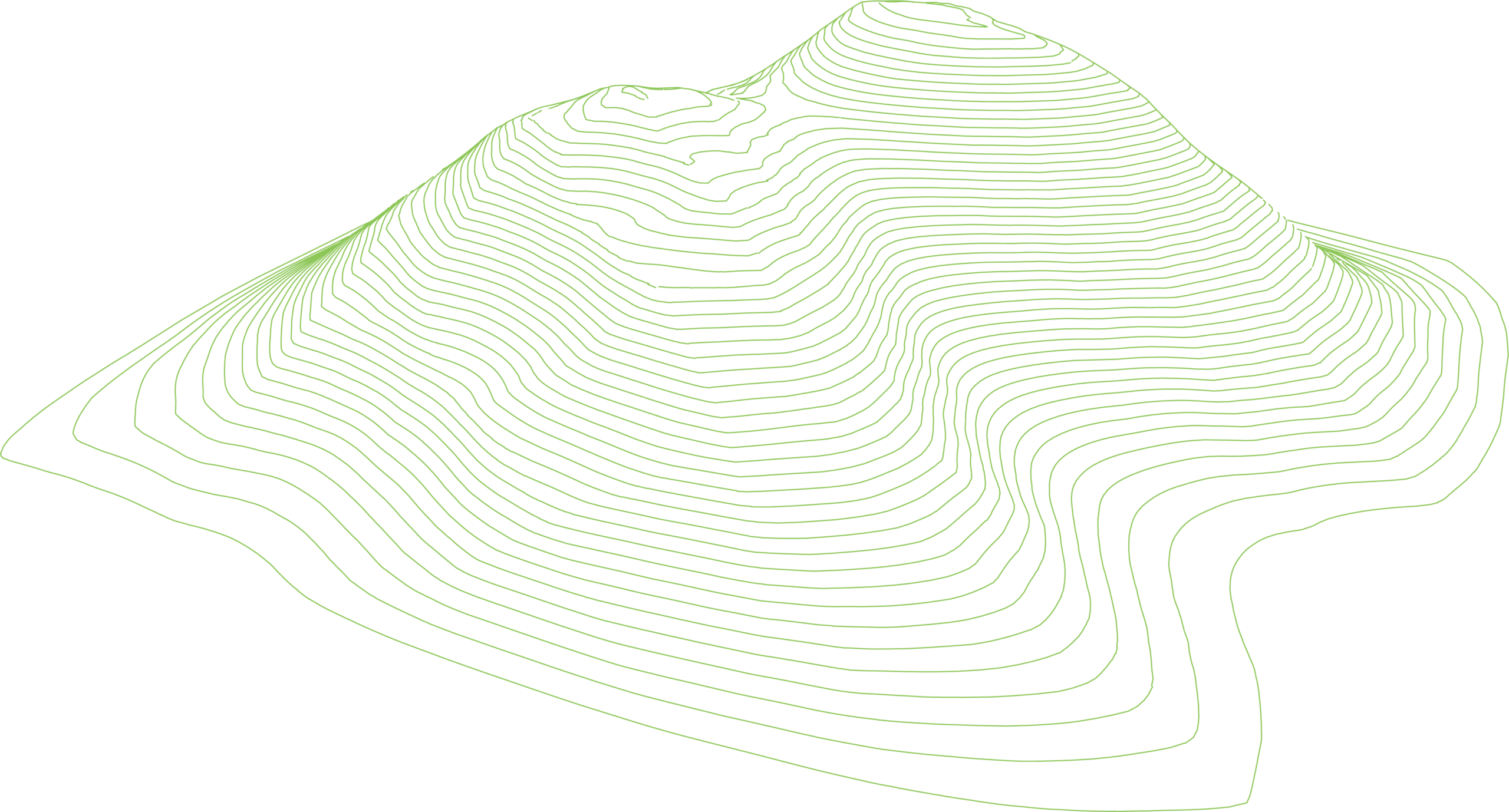Topographic Mountain